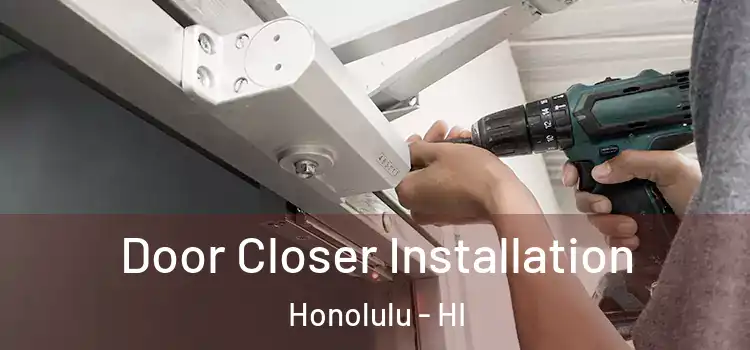 Door Closer Installation Honolulu - HI