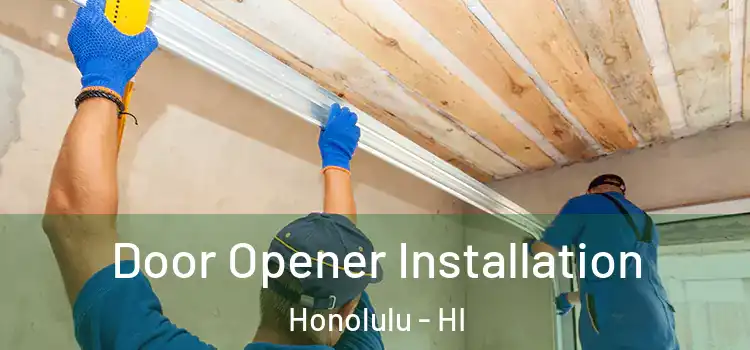 Door Opener Installation Honolulu - HI
