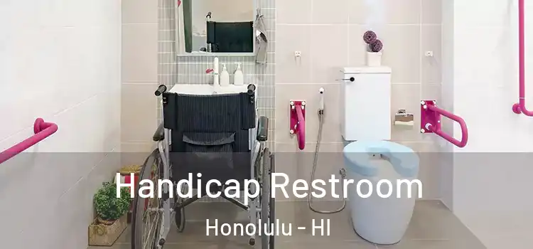 Handicap Restroom Honolulu - HI